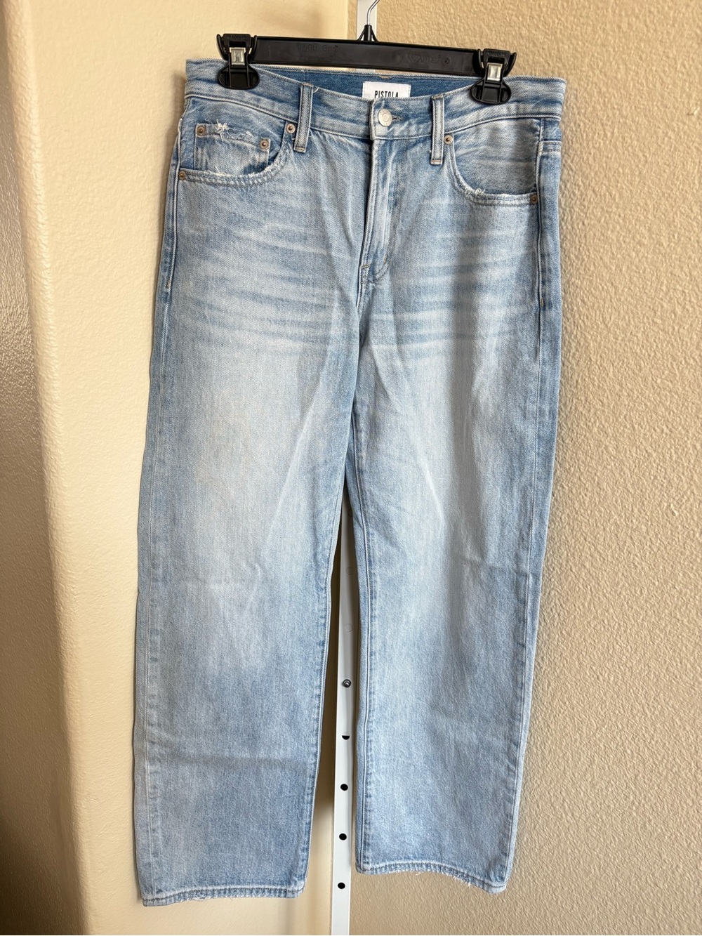 NWOT - Pistola Lexi Mid Rise Bowed Jean in Enchanted Vintage - Size 26 - Picture 5 of 8
